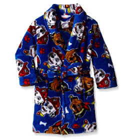 Paw Patrol Little Boys’ 2T Safety Paw’Trol Plush Character Robe Only $8.29!