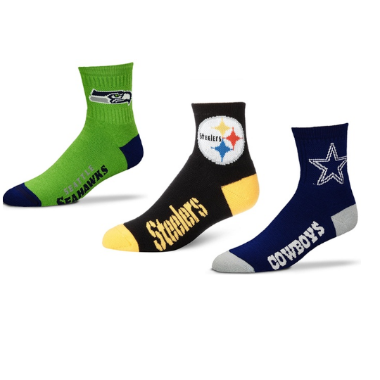 NFL Team Logo Unisex Crew Socks Only $10.99! NFL Team Logo Unisex Crew Socks Only $10.99!