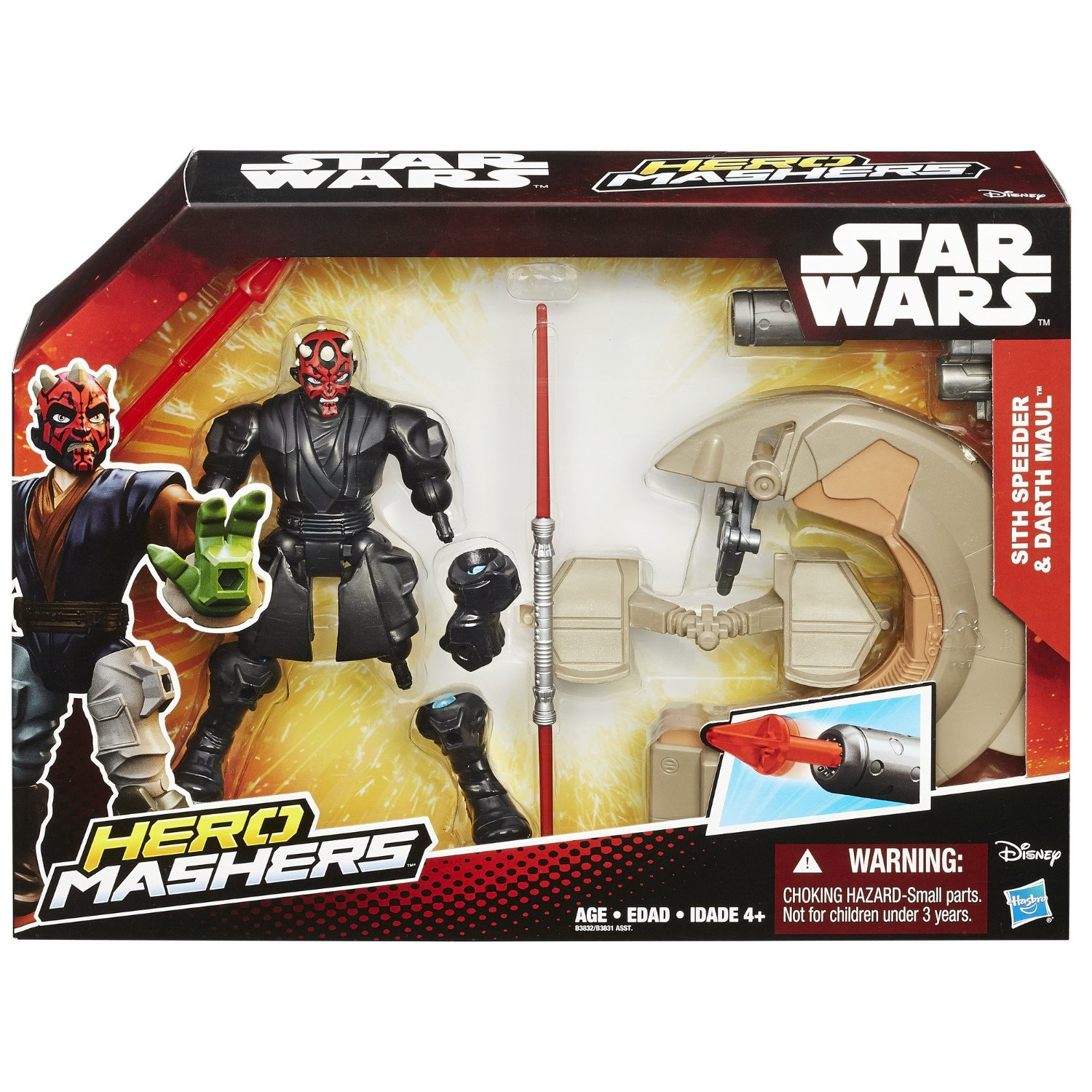 Star Wars Hero Mashers Sith Speeder and Darth Maul Only $7.54! (Reg $21.99)