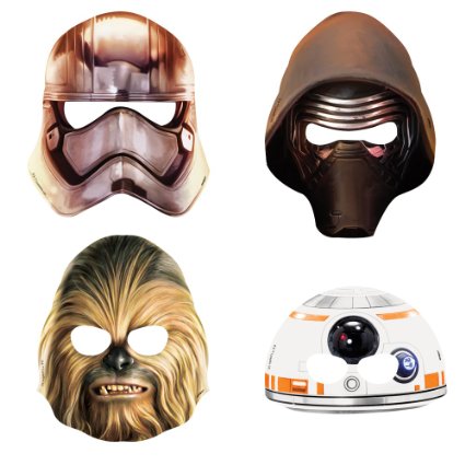 Star Wars Party Masks (8 count) Just $4.29 on Amazon! (Add-On Item)