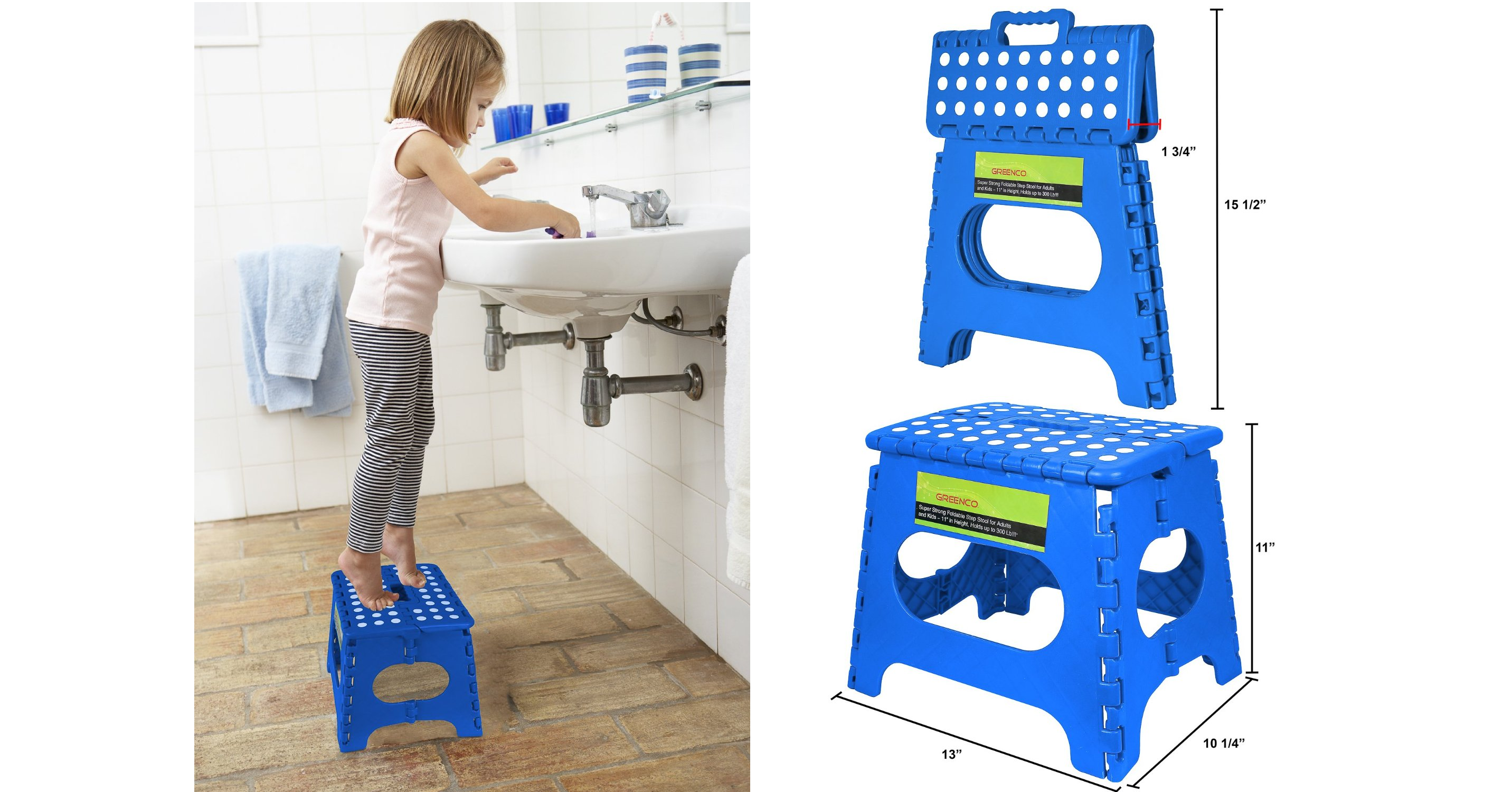 Amazon: Super Strong Foldable Step Stool Only $9.99! (Reg. $18.99)