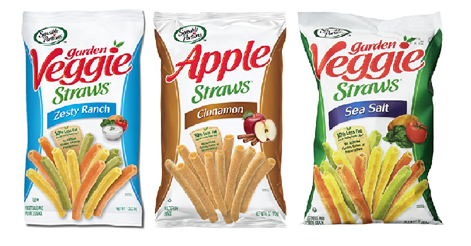 Amazon: Save 20% Off Sensible Portions Veggie Straws! Zesty Ranch 24 Pack Only $12.42 Shipped!