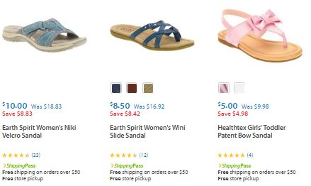 Walmart: Clearance Shoes For The Whole Family Starting at Just $2.00!