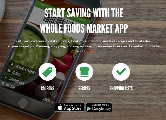 Whole Foods: $5 Off Your $15 Purchase of Meat When You Download Their App!