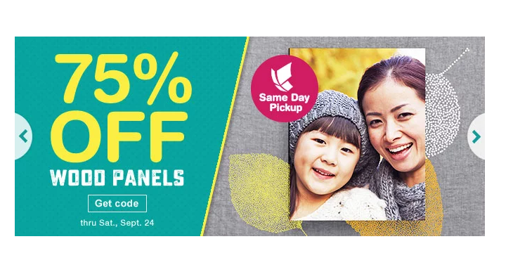 Walgreens: Wooden Photo Panels 75% Off! Get a 5×7 For Only $3.75 or 8×10 Only $5.00! Plus FREE In-Store Pick Up!