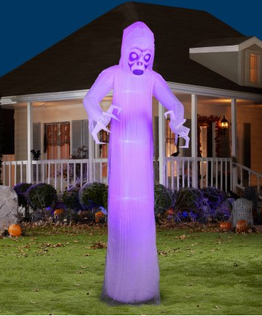 Gemmy Airblown Inflatable 12′ x 4′ Black Light Ghost Halloween Decoration Only $64.97 Shipped! (Reg. $99)