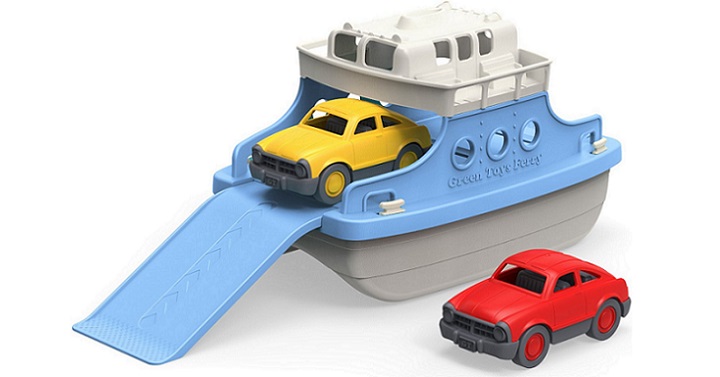 Green Toys Ferry Boat with Mini Cars – $17.99!