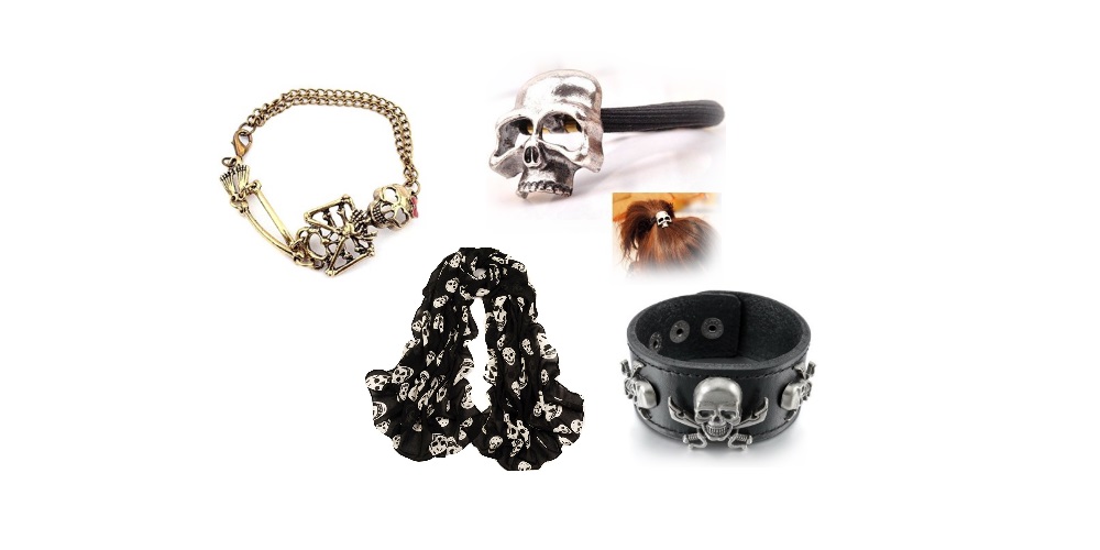 Cheap Skull and Skeleton Jewelry and Accessories for Halloween!