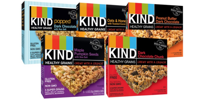 KIND Healthy Grains Granola Bars 40 ct ONLY $21.99!! Only $2.75 per 5-ct Box!