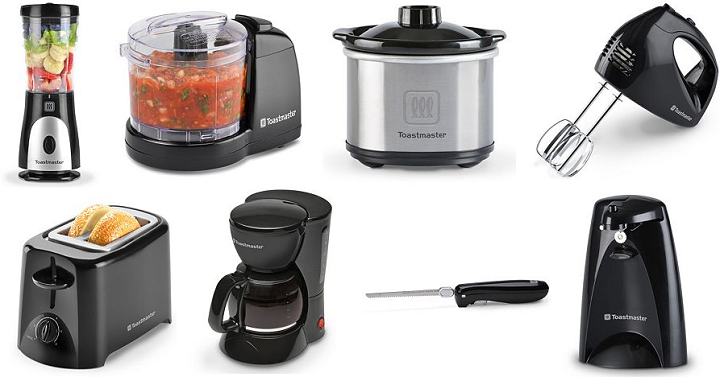 Kohl’s Lowest Prices of the Season Sale = SUPER HOT! FREE Small Appliances from Toastmaster! Get up to 5 with this HOT deal!