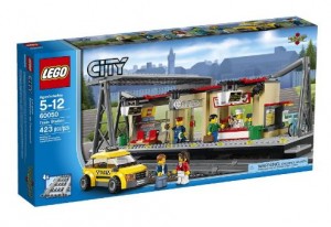 LEGO City Trains Train Station Building Toy Only $40.29!