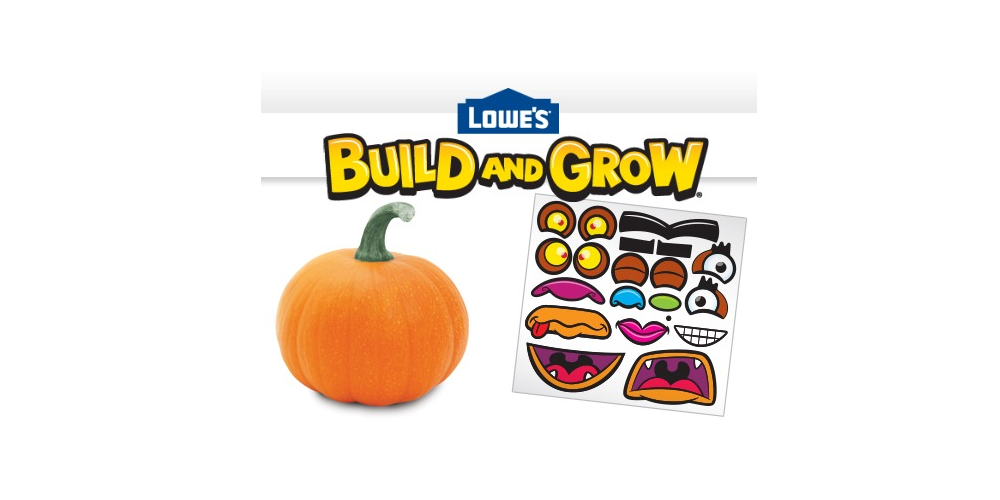 Lowe’s Build & Grow Clinic: Free Pumpkin Carving Demonstration on October 8th!