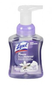 Amazon Prime Members: Lysol Touch of Foam Foaming Hand Soap, Creamy Vanilla Orchid, 8.5 Ounce Only $1.90!
