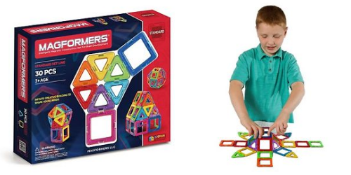 30-pc Magformers Magnetic Construction Set For Brain Development for only $29.79!! 40% off!