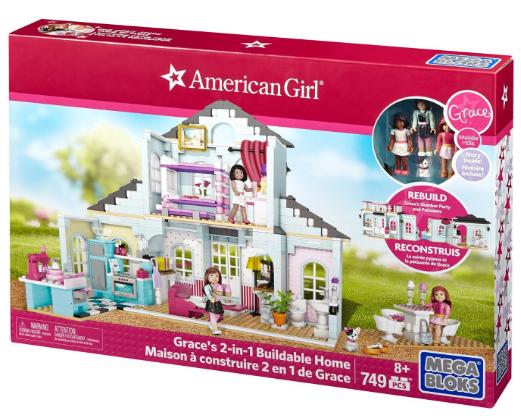 Amazon: Mega Bloks American Girl Grace’s 2-in-1 Buildable Home Only $54.97 Shipped!