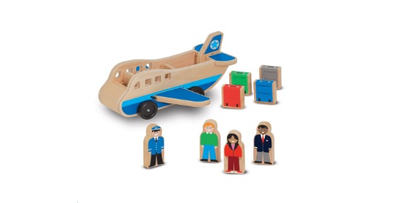 Melissa & Doug Wooden Airplane Set Just $13.59!! (Reg $19.99)