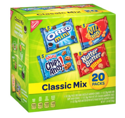 Nabisco Classic Cookie and Cracker Mix (20-Count Box) for Only $6.93 Shipped!