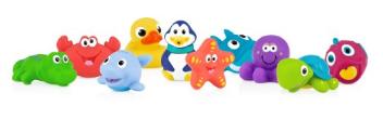 Amazon: Nuby 10-Pack Little Squirts Bath Toys Only $10.39!