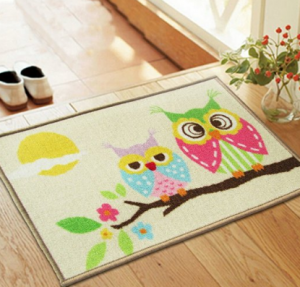 Miracle Life Branches Cute Owl Rug $12.98