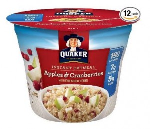 Great Deals on Quaker Instant Oatmeal Express Cups with Subscribe & Save!