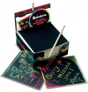Amazon: Melissa & Doug Rainbow Mini Scratch Art Notes (Box of 125) Only $5.97!
