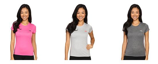 6PM: North Face Short Sleeve Reaxion Tees Only $9.99! Buy 2 and Score FREE Shipping!