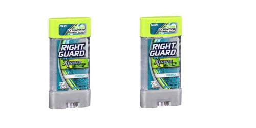 Right Guard Deodorant Only $1.74 at Wal-Mart With New BOGO Coupon!