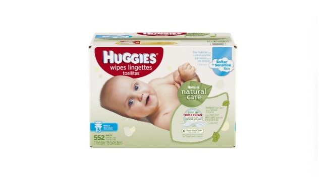 Huggies Natural Care Uncented Baby Wipes, 552 ct—$11.32!