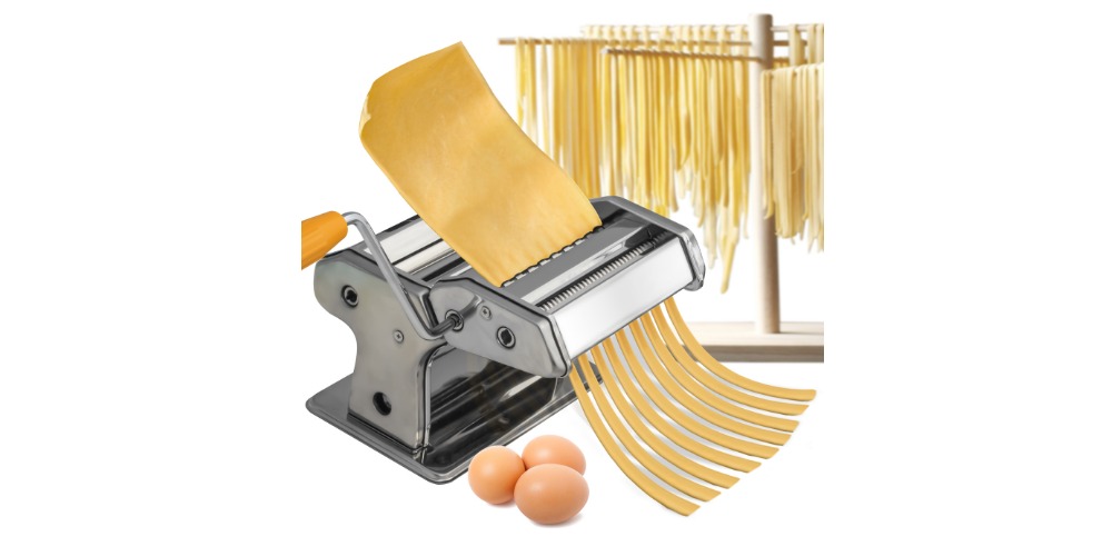 Stainless Steel Pasta Maker / Roller Only $16.95 Shipped!