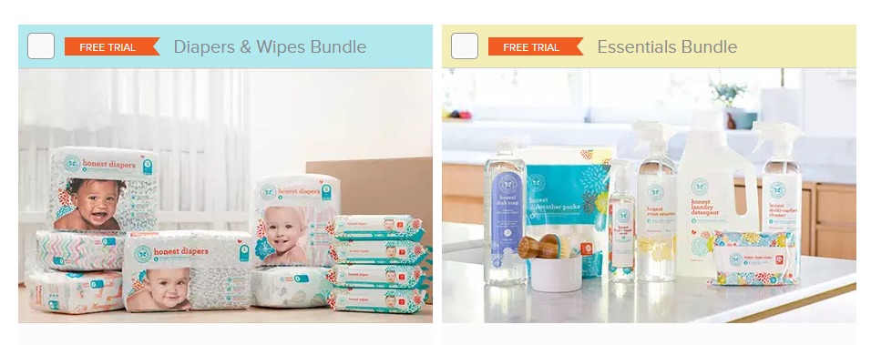 FREE Honest Company Baby Products!! Choose Diapers and Wipes or Essentials Bundle!