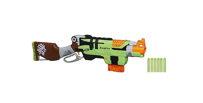 Nerf Zombie Strike SlingFire Blaster Just $13.99 + $1.14 in SYWR Points!