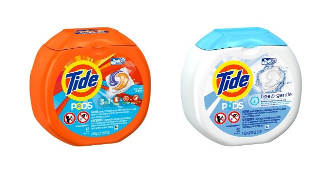 Tide Pods 42 ct Only $5.66 Each After Coupon and Gift Card!