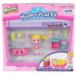 Amazon: Shopkins Happy Places Welcome Pack Bathing Bunny Only $14.79!