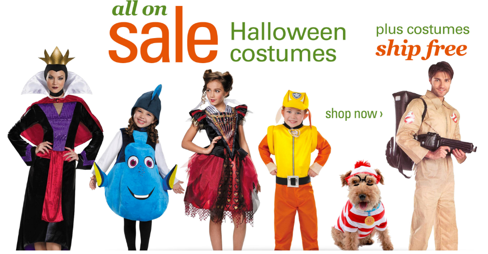 Shopko: FREE Shipping on all Halloween Costumes! Toddler Costumes Only $15.99 Shipped! (Reg. $39.99)