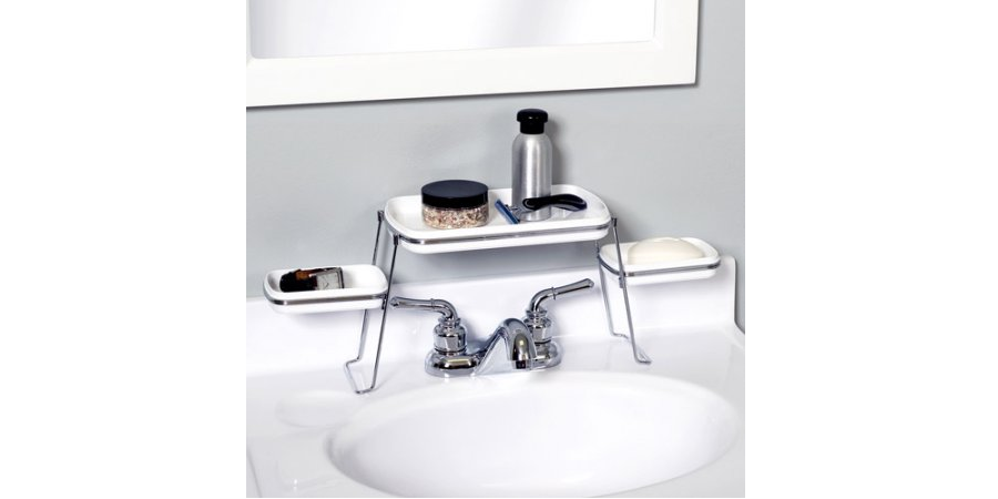 Small Spaces Over-the-Faucet Shelves—$7.48 + FREE Store Pickup!
