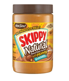 Skippy Peanut Butter, Creamy and Natural with Honey (40 Ounce) Only $3.75 Shipped!