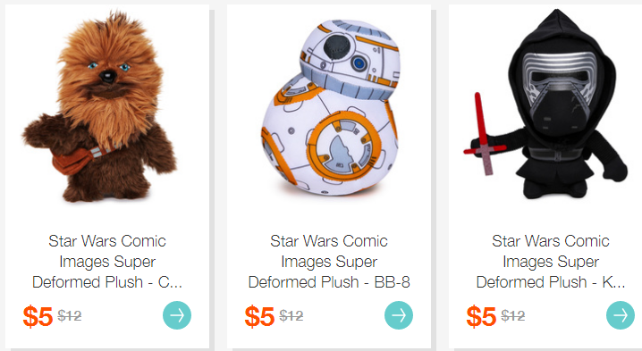 CRAZY Low Prices on Plush Toys! Prices Start at $2.00! (Reg. $12) Choose from: Disney, Star Wars, Muppets and More!