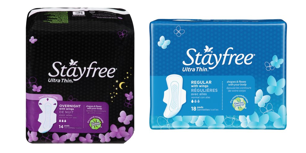 Stayfree Feminine Products as Low as $1.36 With New Coupon!