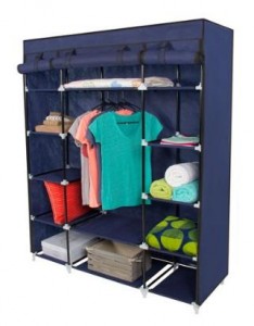 Amazon: Best Choice Products 53″ Portable Closet Storage Organizer Wardrobe Clothes Rack Only $34.99!