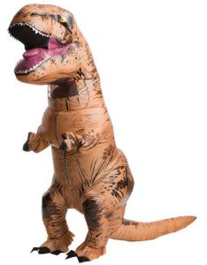 Men’s Jurassic World T-Rex Inflatable Costume $62!