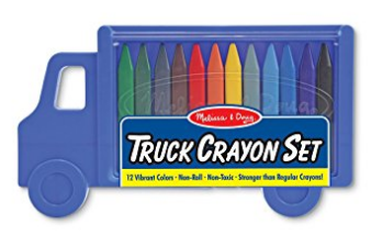 Hurry! Melissa & Doug Truck Crayon Set for only $3.99! (Add-On Item)