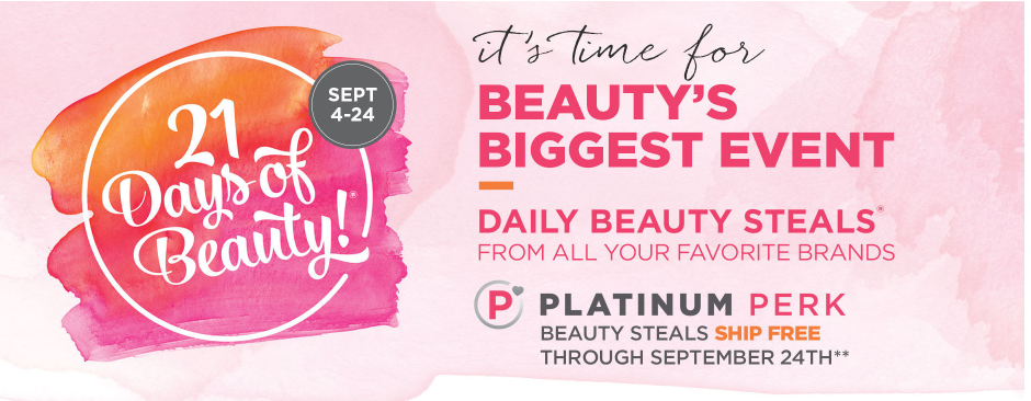 ULTA: 21 Days of Beauty Starts Now! Take 50% off Popular Brands Everyday!