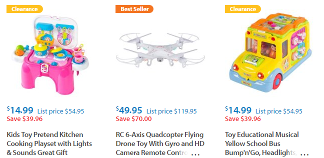 Stock up Prices on TONS of Kids Toys at Walmart! Includes: Kids Kitchen Playsets, Drones, Educational Toys, LEGOs and More!