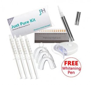 Amazon: Just Pure Hut Teeth Whitening Kit Only $39!