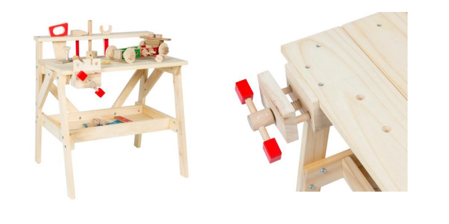 Kids’ Pretend Wooden Workshop Bench Down to $39.99!