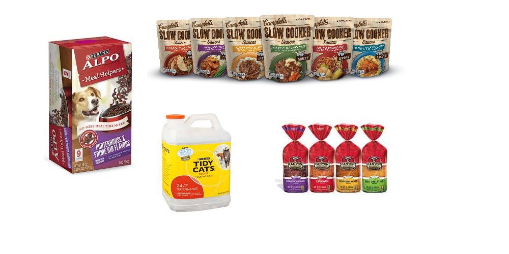 Coupons: Alpo, Cosequin, Tidy Cats, PediaSure, Bear Naked, Campbell’s and MORE!