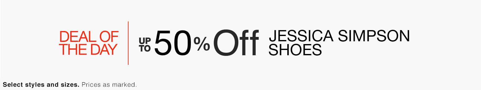 Up to 50% Off Jessica Simpson Shoes!