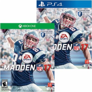 Save $20 on Select Madden NFL 17 Games – Just $39.99!