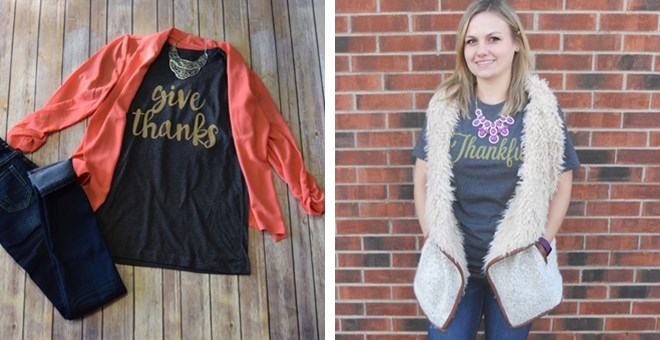 Thankful Inspired Tees – Just $12.99!
