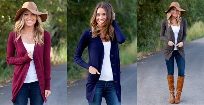 Fall Everyday Button Cardigans – Just $19.99!